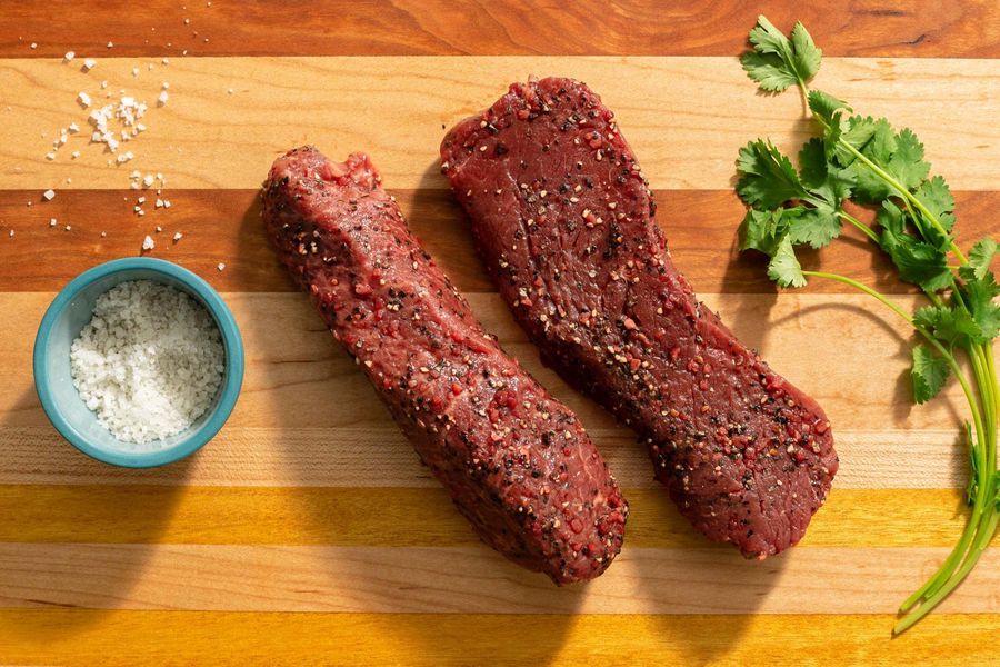 Garlic-marinated top sirloin cap steaks (2 count)